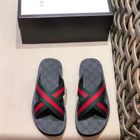 dép quai chéo nam gucci|dép gucci giá rẻ.